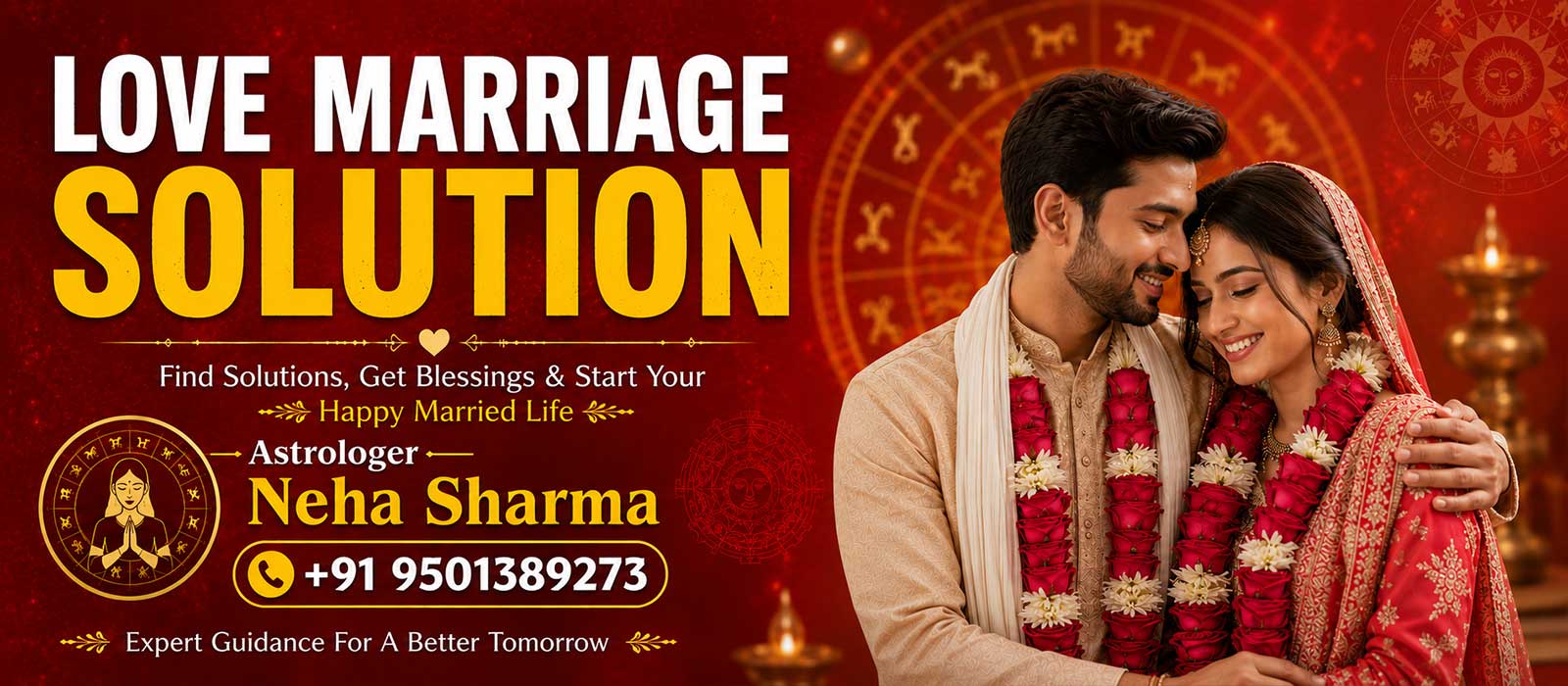 World Famous Astrologer Neha Sharma +91-9501389273