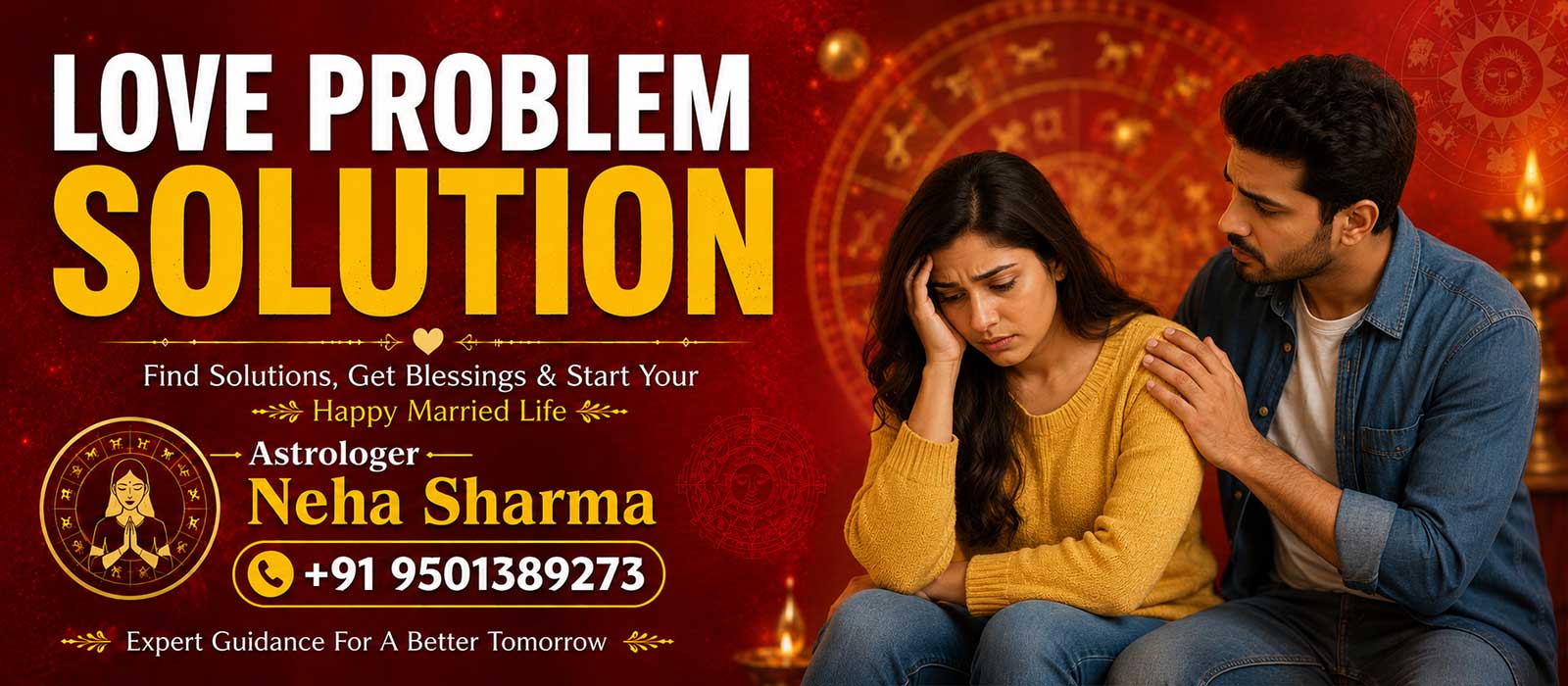 World Famous Astrologer Neha Sharma +91-9501389273